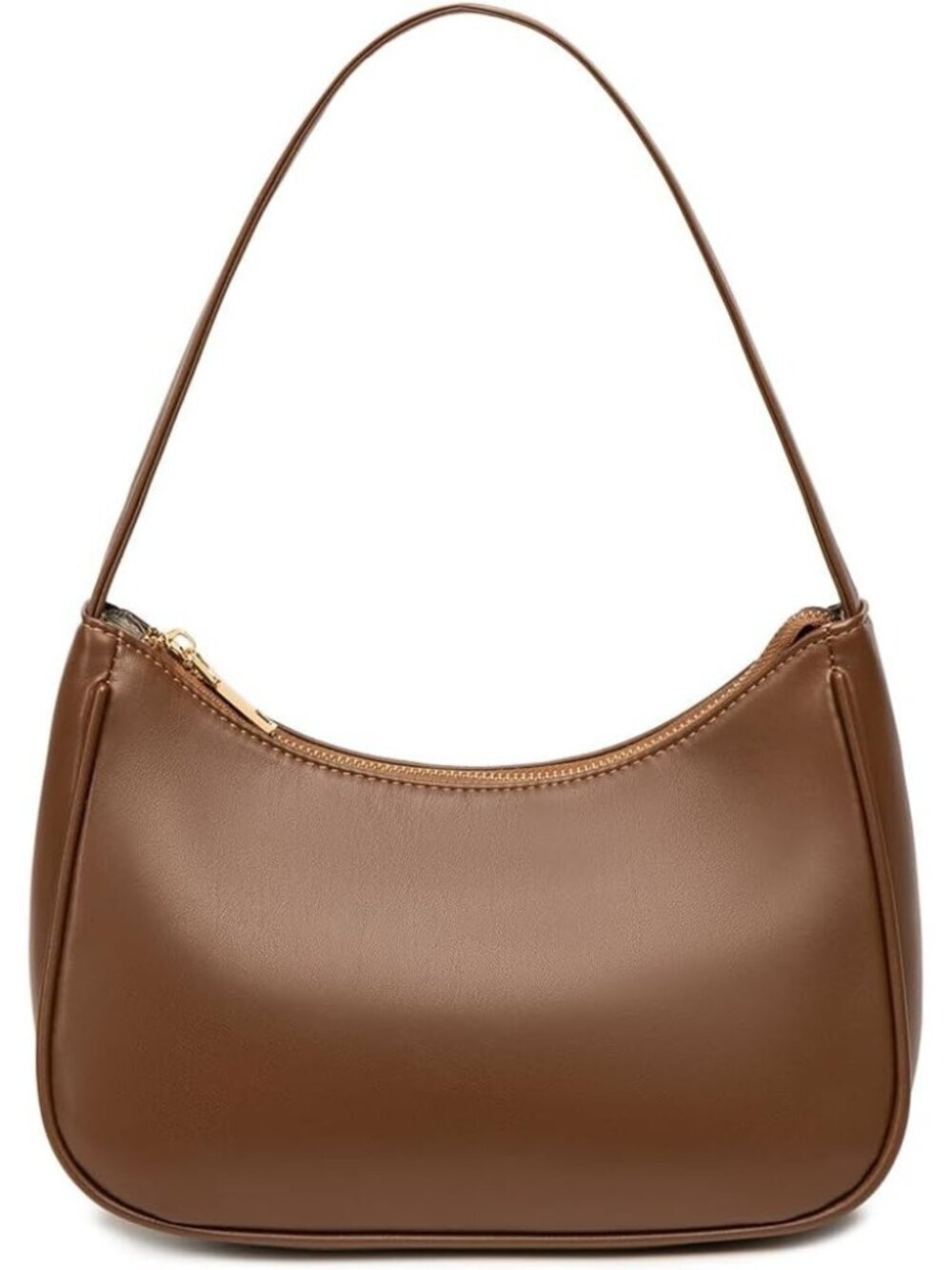 Women Chocolate Shoulder Tote Bag Cute Hobo Mini Clutch Zipper Bag